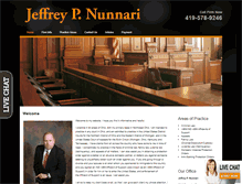 Tablet Screenshot of jeffreynunnarilaw.com